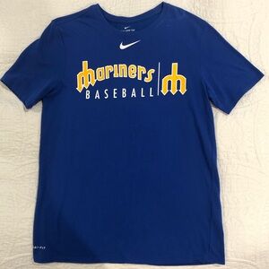 Nike Dri-Fit Seattle Mariner Shirt, Blue- L